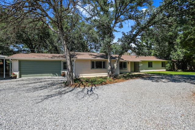 20190 Lupine Dr, Redding, CA 96002 - ranch-style home featuring driveway, a garage, and stucco siding