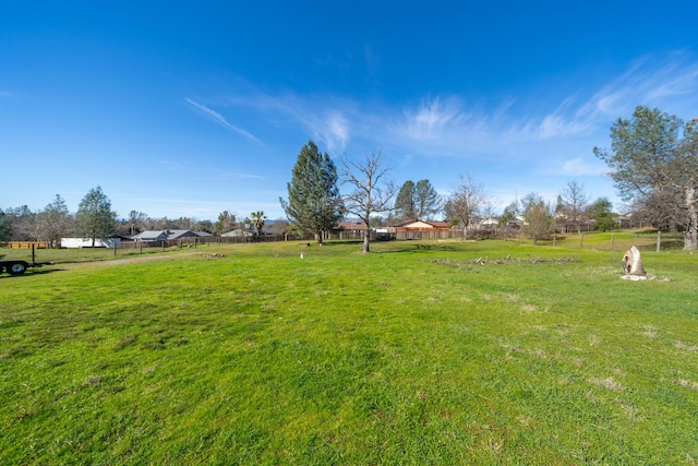 1200 Lema Rd, Redding, CA 96003 - view of yard featuring fence