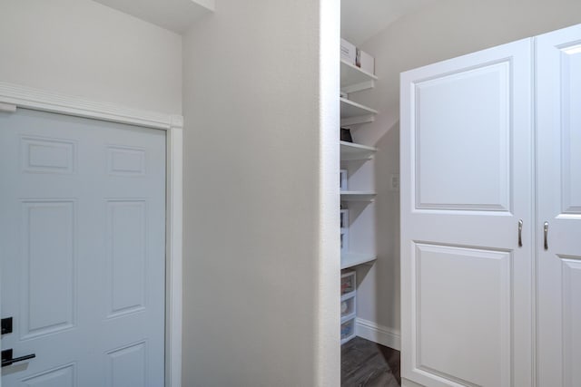 view of pantry