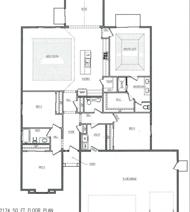 3232 Lower Ln, Redding, CA 96002 - plan