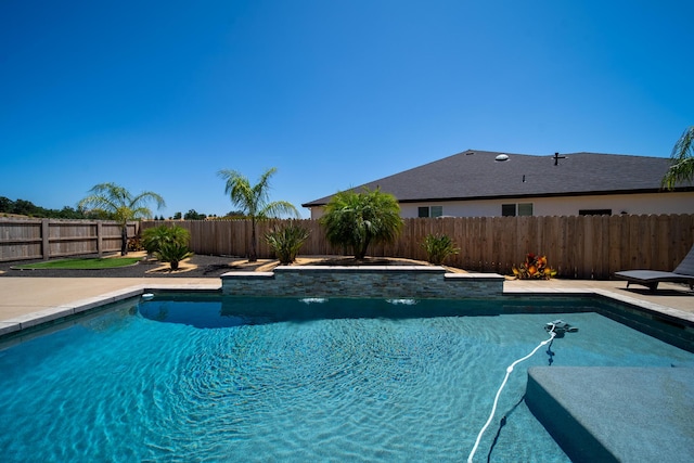 819 Bellagio Ter, Redding, CA 96003 - view of swimming pool with a fenced backyard