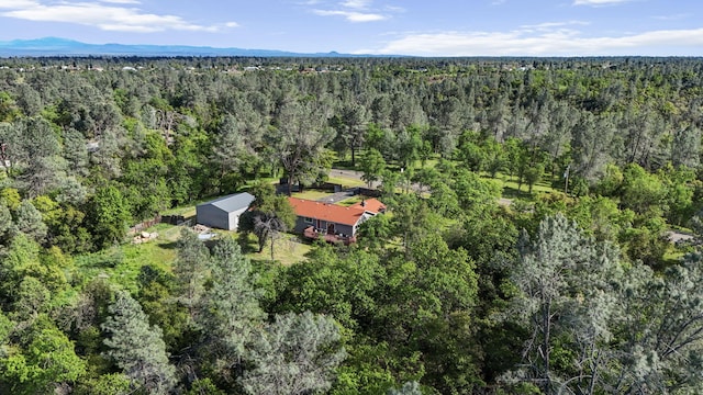 17622 China Gulch Dr, Anderson, CA 96007 - bird's eye view featuring a wooded view