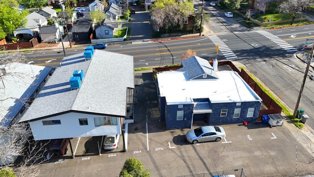 2176 Placer St, Redding, CA 96001 - aerial view with a residential view