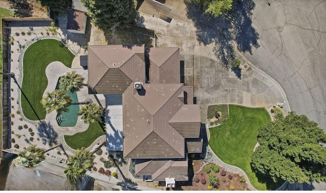 aerial overview of property's location