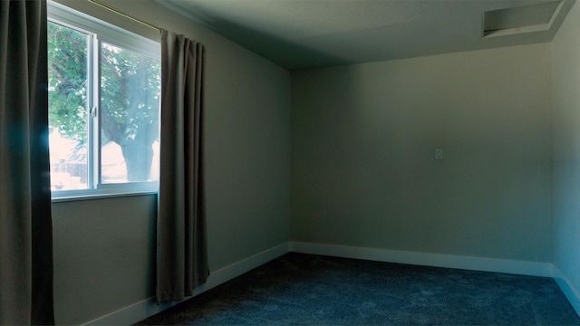 5080 Debbie Ln, Redding, CA 96002 - unfurnished room featuring dark carpet and baseboards