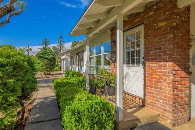 105 Kaer Ave, Red Bluff, CA 96080 - property entrance with brick siding