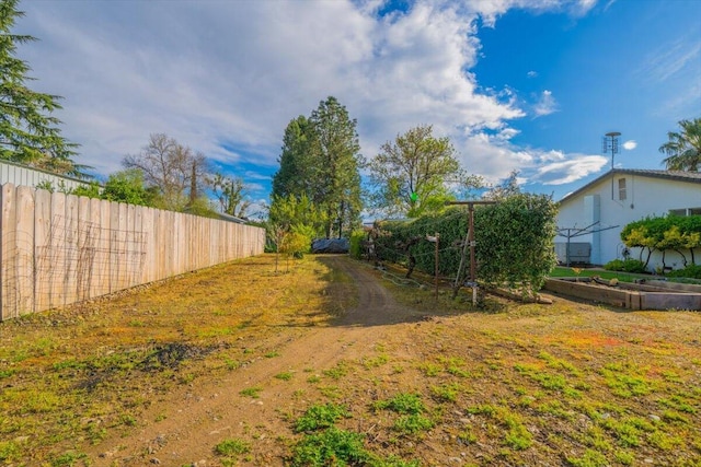105 Kaer Ave, Red Bluff, CA 96080 - view of yard with a garden and fence