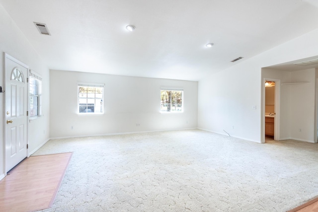 18170 Pine St, Lakehead, CA 96051 - entryway with plenty of natural light, light colored carpet, and baseboards