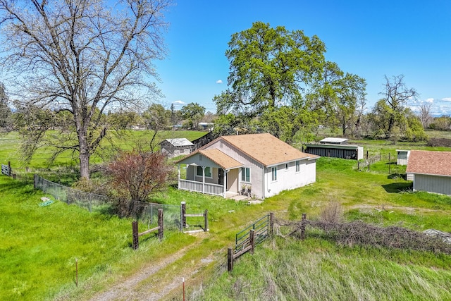 5995 Bellevue Ln, Anderson, CA 96007 - drone / aerial view