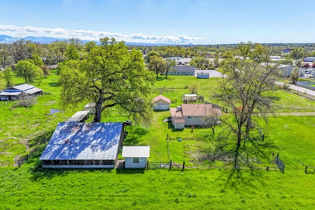5995 Bellevue Ln, Anderson, CA 96007 - birds eye view of property featuring a mountain view