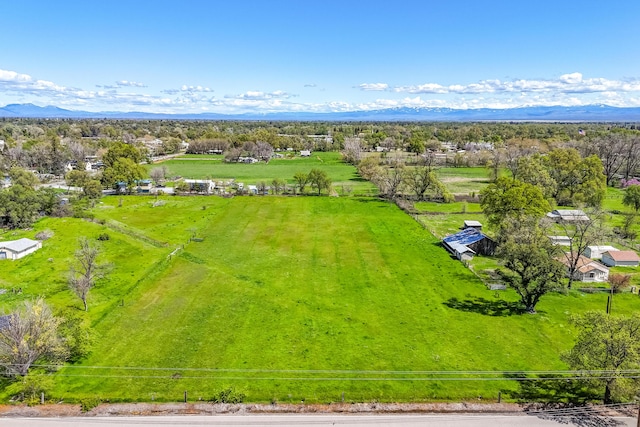 5995 Bellevue Ln, Anderson, CA 96007 - birds eye view of property with a rural view and a mountain view