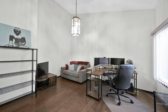 249 Ridgetop Dr Apt 239, Redding, CA 96003 - home office with healthy amount of natural light and wood finished floors