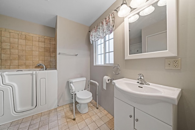 3082 Lawrence Rd, Redding, CA 96002 - full bath featuring toilet, a bath, and vanity