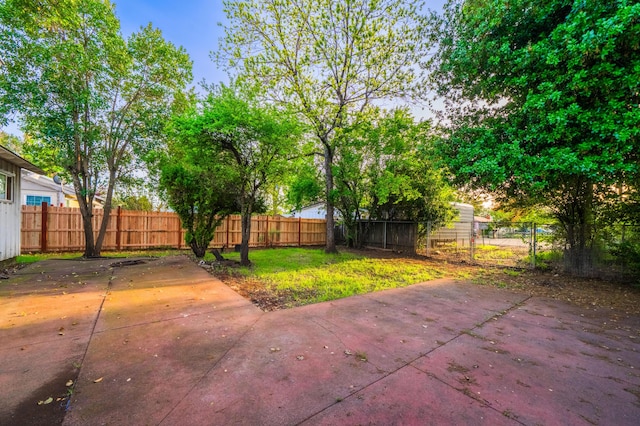 3082 Lawrence Rd, Redding, CA 96002 - view of yard with a patio and a fenced backyard