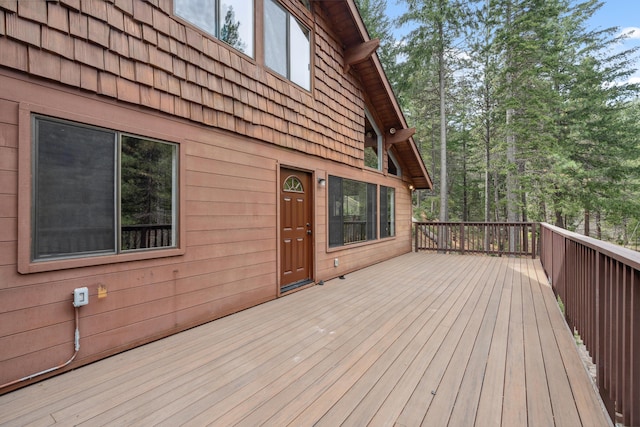 2120 Pack Trl, Mount Shasta, CA 96067 - view of deck