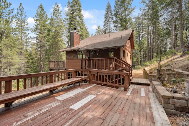 2120 Pack Trl, Mount Shasta, CA 96067 - view of deck