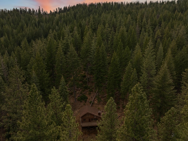 2120 Pack Trl, Mount Shasta, CA 96067 - aerial view featuring a forest view