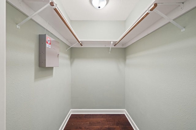 19702 Midland Dr, Redding, CA 96003 - spacious closet featuring wood finished floors