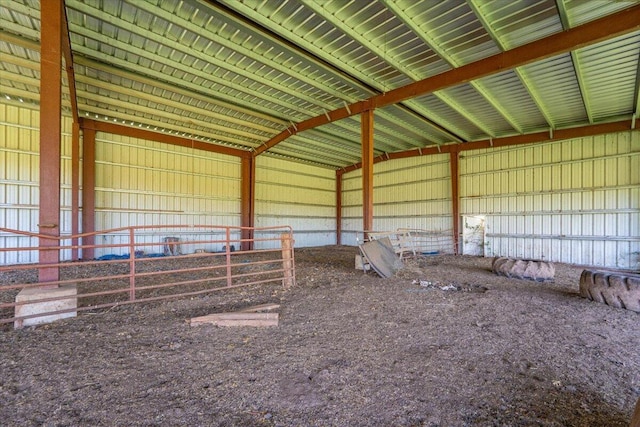 view of stable