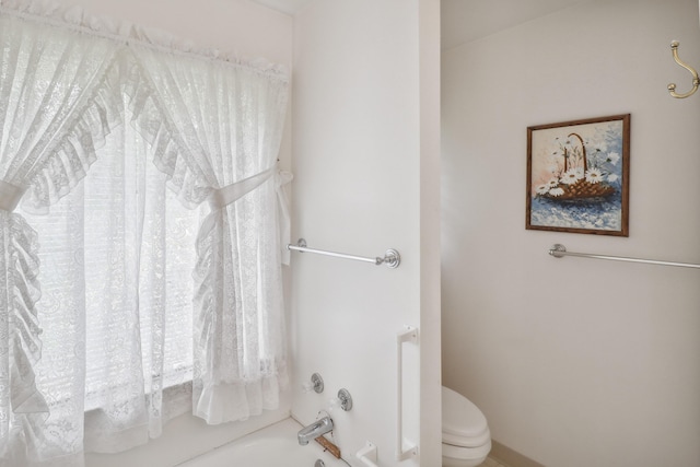 9400 Placer Rd, Redding, CA 96001 - full bathroom featuring toilet and shower / bathing tub combination