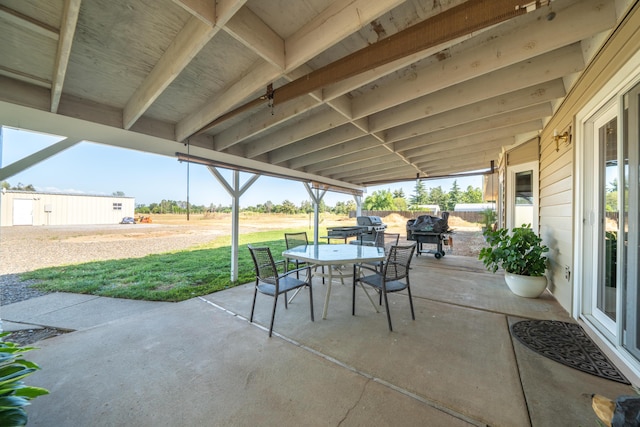 view of patio / terrace with outdoor dining area