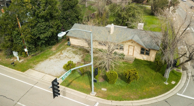 drone / aerial view