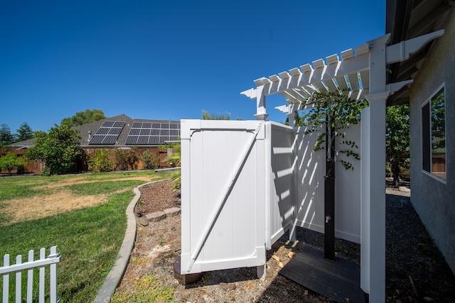 2120 Tradition Way, Redding, CA 96001 - view of yard with a pergola