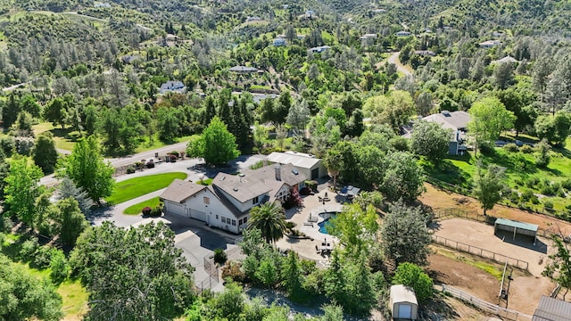 15320 Middletown Park Dr, Redding, CA 96001 - bird's eye view of a forest