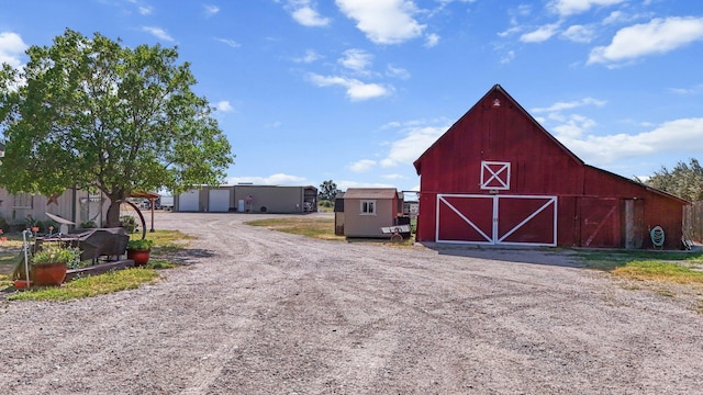 4647 County Road Ff, Orland, CA 95963 - view of barn featuring dirt driveway