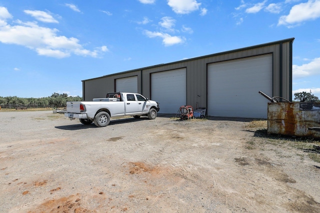 4647 County Road Ff, Orland, CA 95963 - detached garage featuring fence