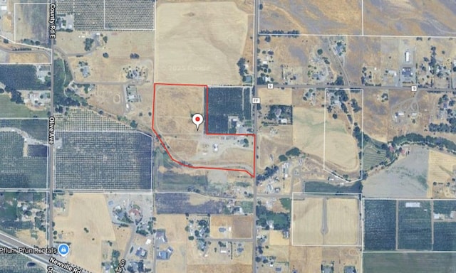4647 County Road Ff, Orland, CA 95963 - map / location featuring property parcel outlined