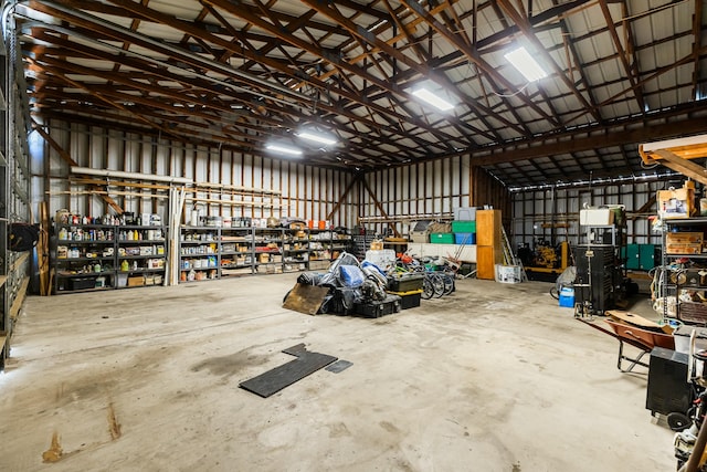 21623 Seven Lakes Ln, Redding, CA 96003 - garage with a workshop area