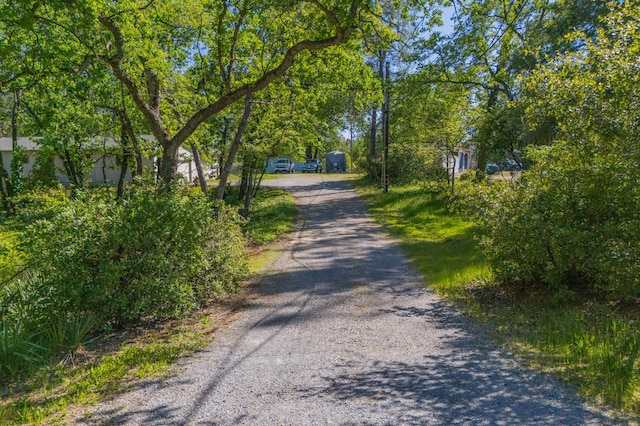 view of road