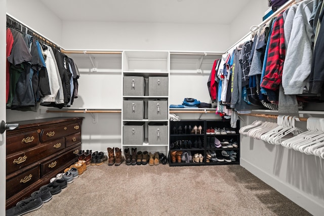4631 Pleasant Hills Dr, Anderson, CA 96007 - walk in closet featuring carpet flooring
