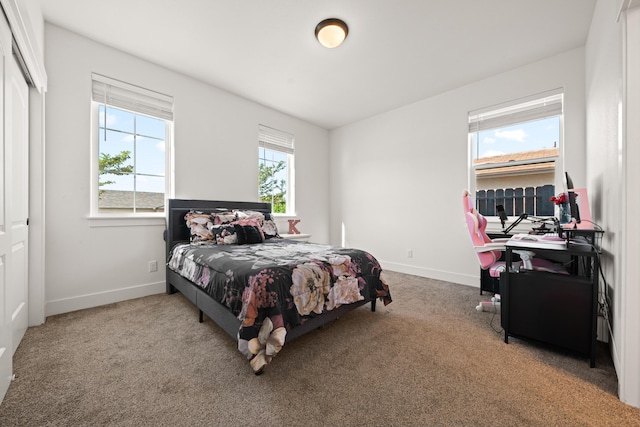 4631 Pleasant Hills Dr, Anderson, CA 96007 - bedroom with baseboards and carpet flooring