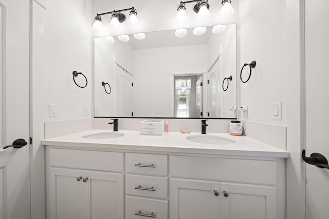 4631 Pleasant Hills Dr, Anderson, CA 96007 - full bathroom with double vanity and a sink