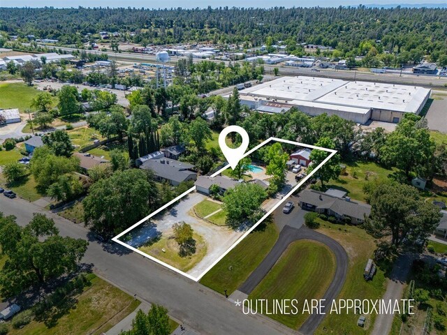 7090 Rio Rancho Rd, Anderson, CA 96007 - bird's eye view