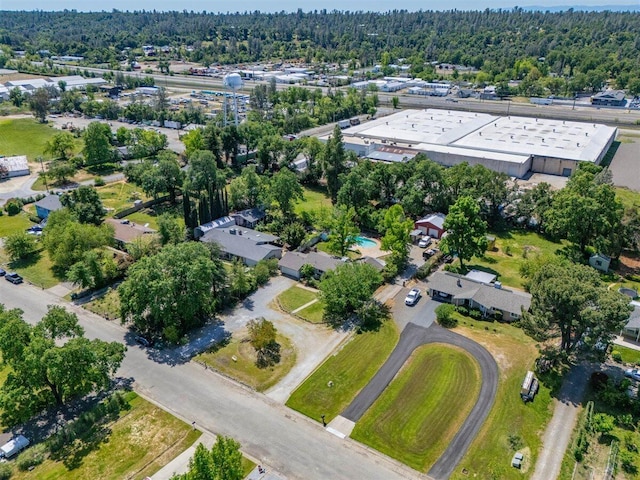 7090 Rio Rancho Rd, Anderson, CA 96007 - aerial view featuring a wooded view