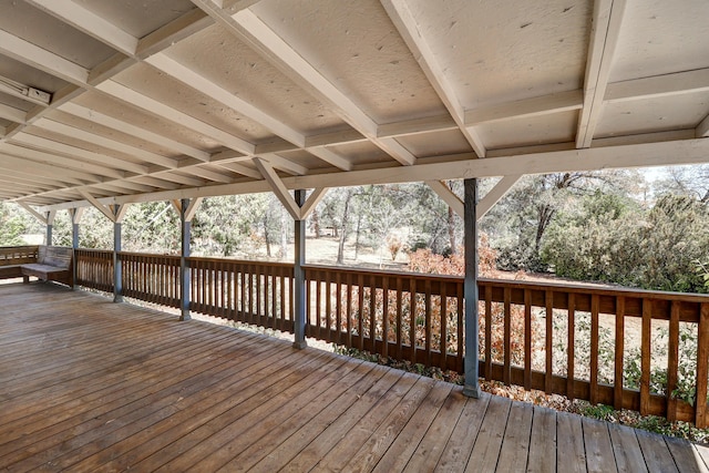 view of deck