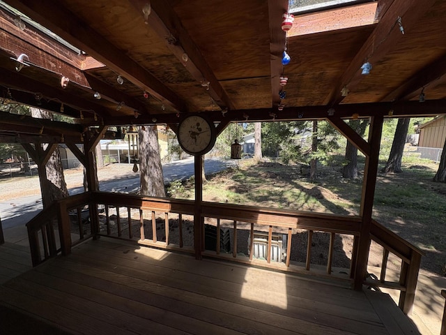 37150 Sapphire Rd, Burney, CA 96013 - view of wooden terrace
