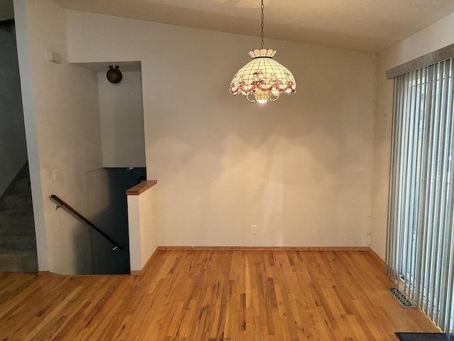 37150 Sapphire Rd, Burney, CA 96013 - unfurnished dining area featuring light wood-style floors and baseboards