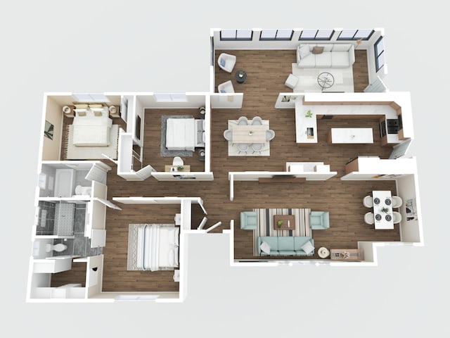 view of layout