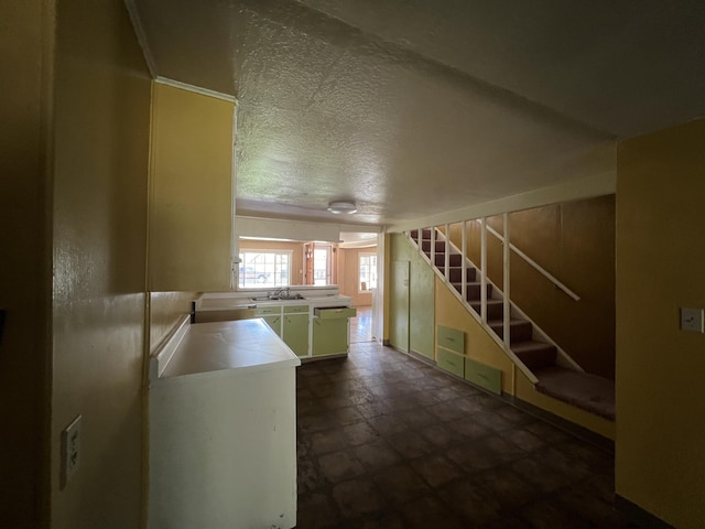 36770 Woods Ave, Burney, CA 96013 - kitchen featuring a textured ceiling