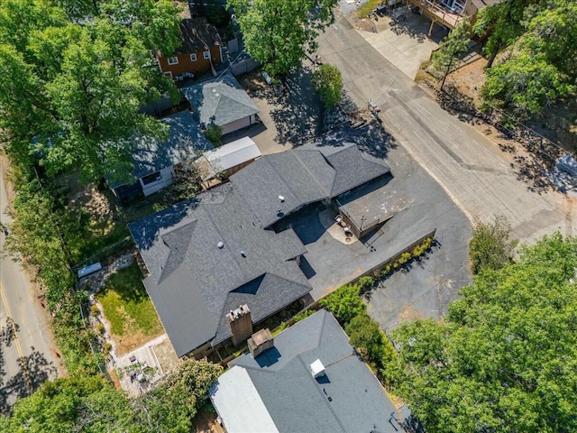19817 Oak Knoll Dr, Lakehead, CA 96051 - bird's eye view