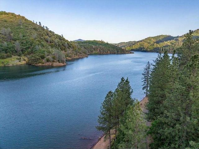 19817 Oak Knoll Dr, Lakehead, CA 96051 - view of water feature featuring a mountain view and a view of trees