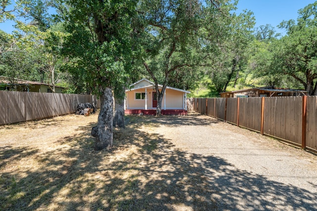1390 Branstetter Ln, Redding, CA 96001 - view of yard featuring fence private yard