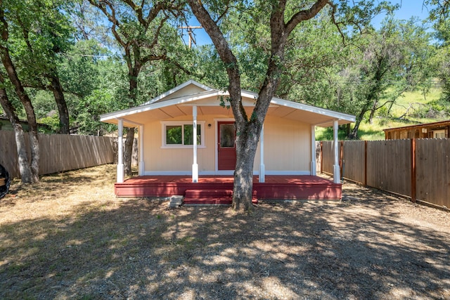 1390 Branstetter Ln, Redding, CA 96001 - bungalow-style home with a fenced backyard