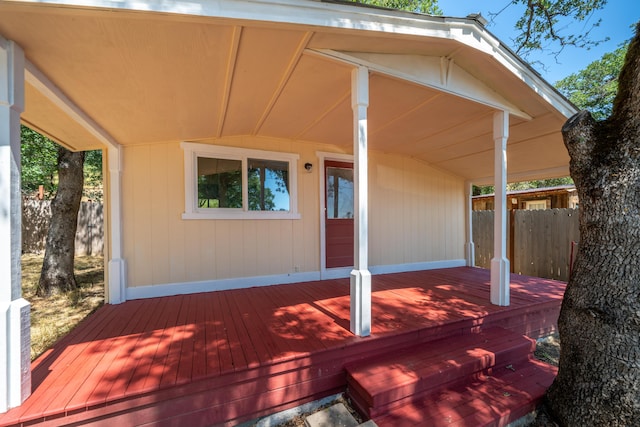 1390 Branstetter Ln, Redding, CA 96001 - wooden terrace featuring fence