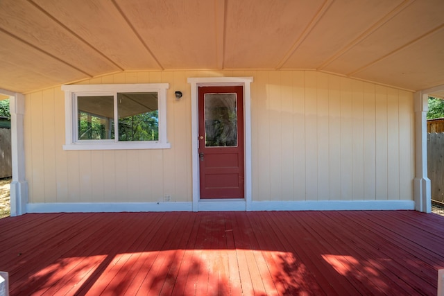 1390 Branstetter Ln, Redding, CA 96001 - entrance to property featuring a wooden deck