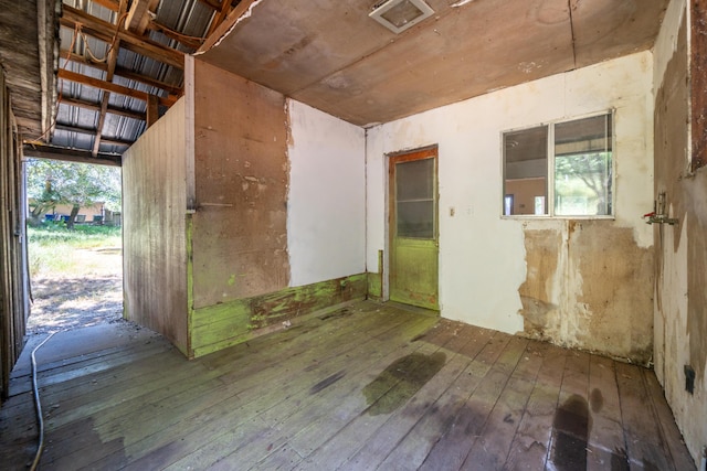 1390 Branstetter Ln, Redding, CA 96001 - miscellaneous room with hardwood / wood-style flooring